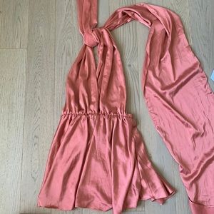 Hello Molly halter mini dress